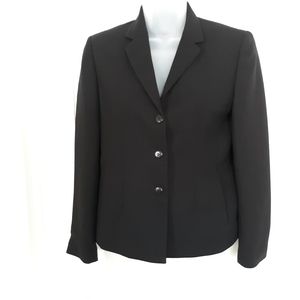 COLLECTIBLES Petite Sophisticate Black Blazer Sz 2